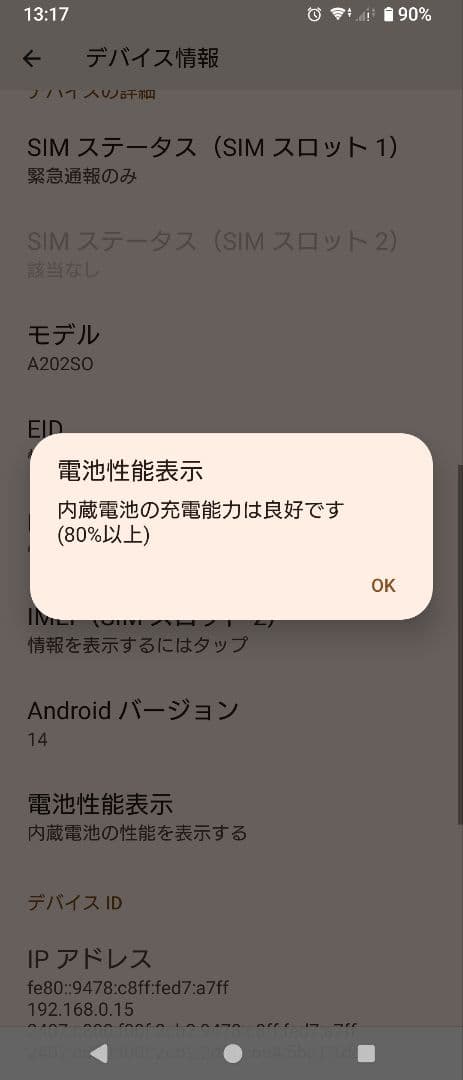 【SIMロック解除済み】Xperia 10 ⅳ 128GB　ミント