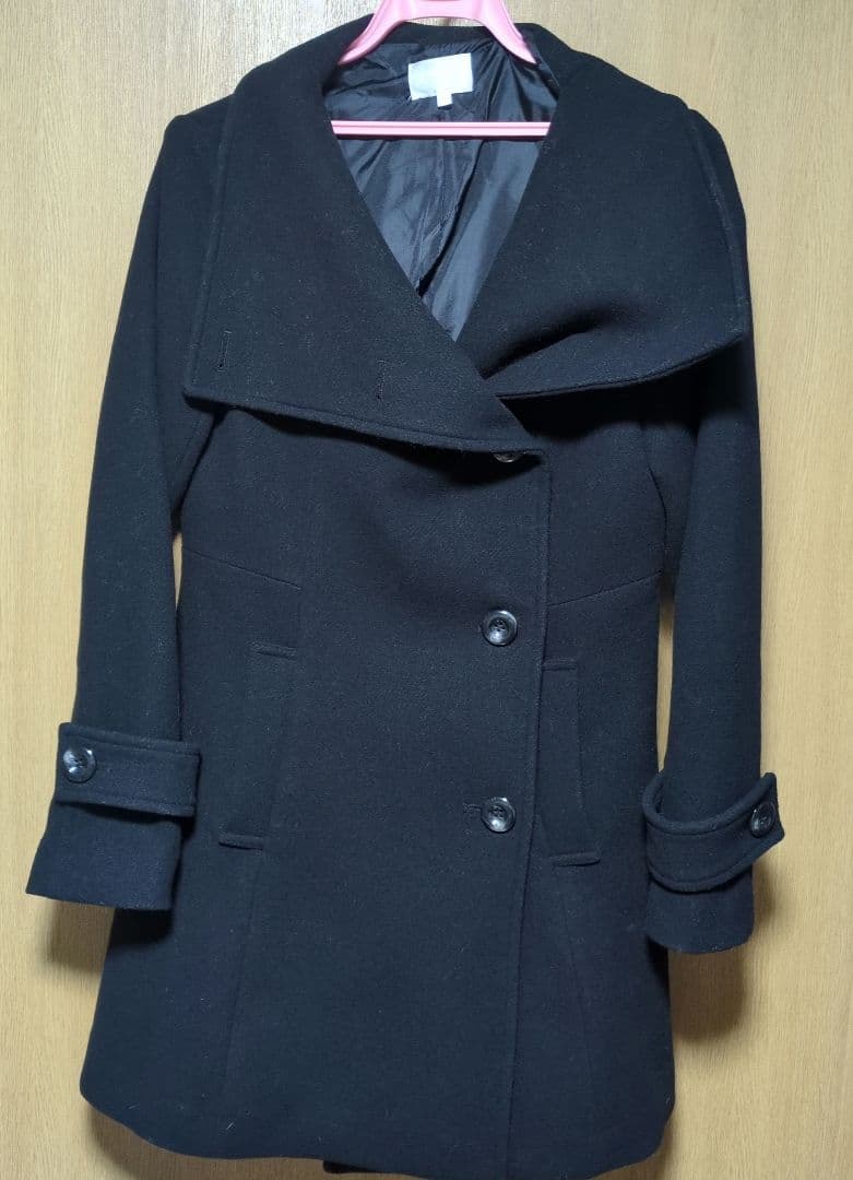 ぴ*)様 オーバーネックシンデレララインミニコート　rienda