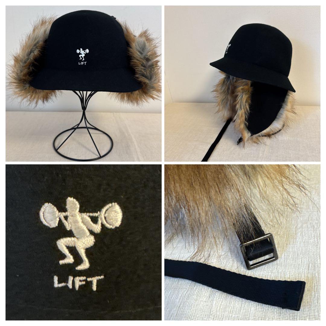 希少CA4LA カシラ フライトハット 2way ユニセックス ハット フェルト