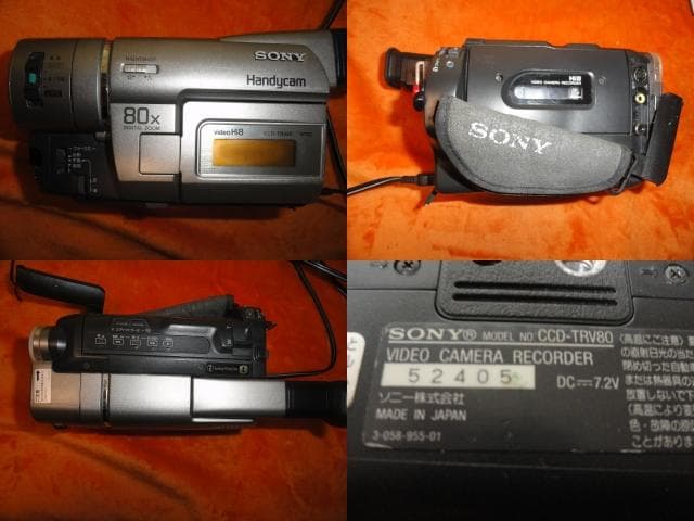 動作品◆SONY　Hi８ CCD-TRV８０　ダビングOK