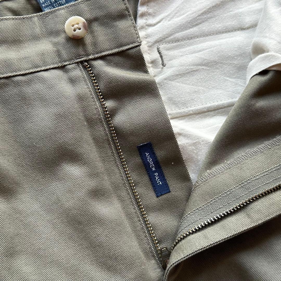 90s Polo Ralph Lauren ANDREW W32L30 カーキ