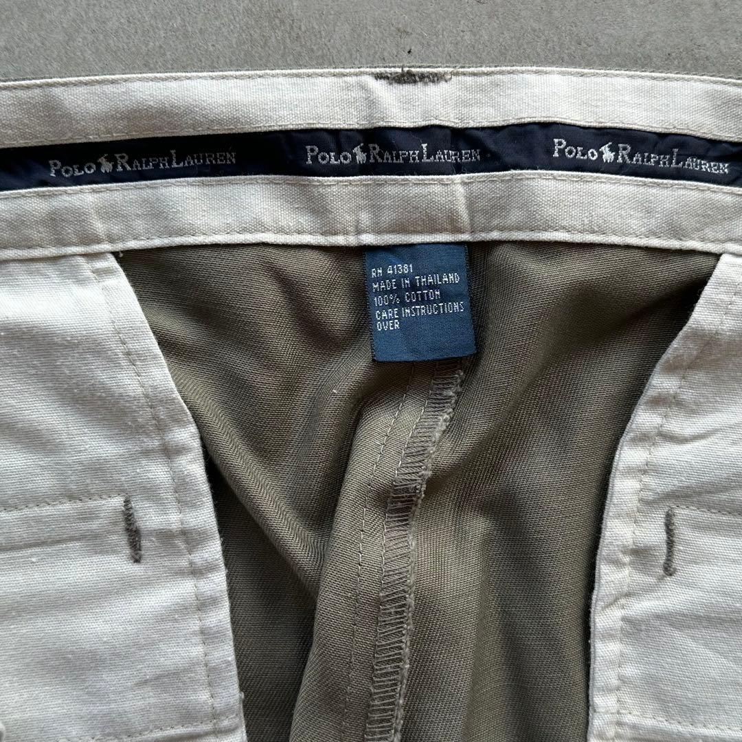 90s Polo Ralph Lauren ANDREW W32L30 カーキ