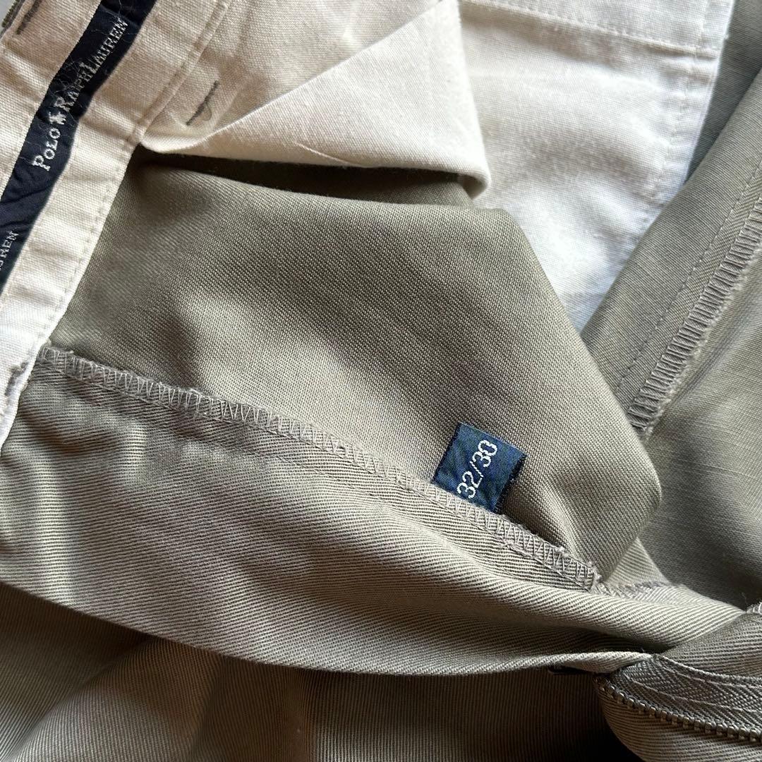 90s Polo Ralph Lauren ANDREW W32L30 カーキ
