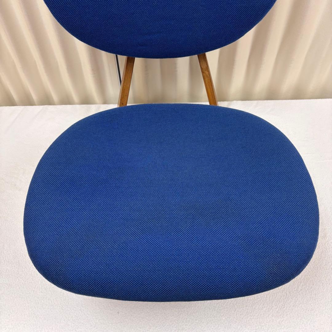 天童木工　TENDO　低座椅子　ブルー　長大作