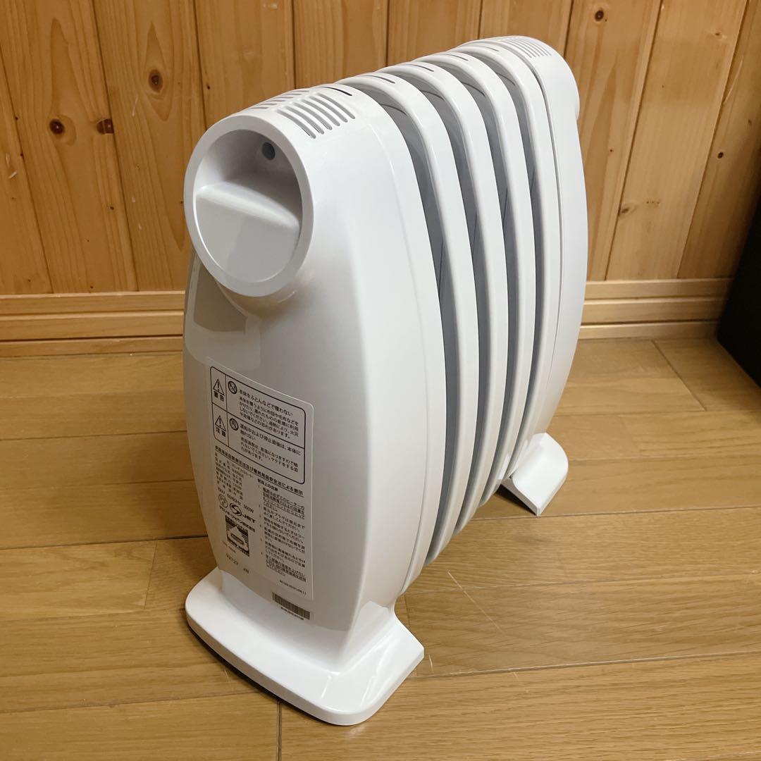 【美品】DeLonghi オイルヒーター ホワイト　NJ0505E デロンギ