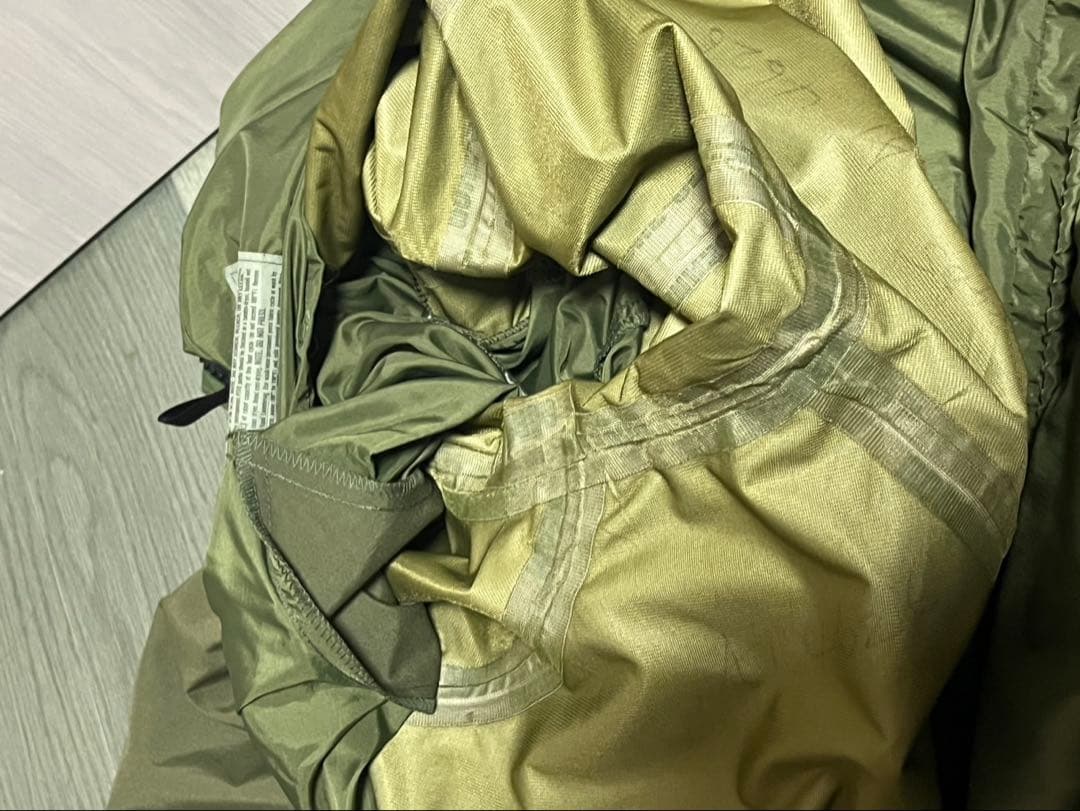 実物　ecwcs gen1 womdland camo