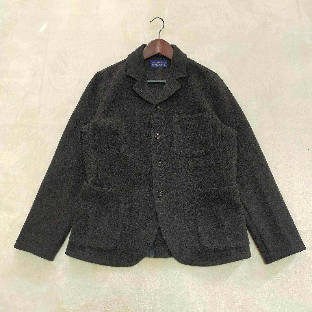 美品　TIGRE BROCANTE　天空丸　ウール　ジャケット　Мサイズ
