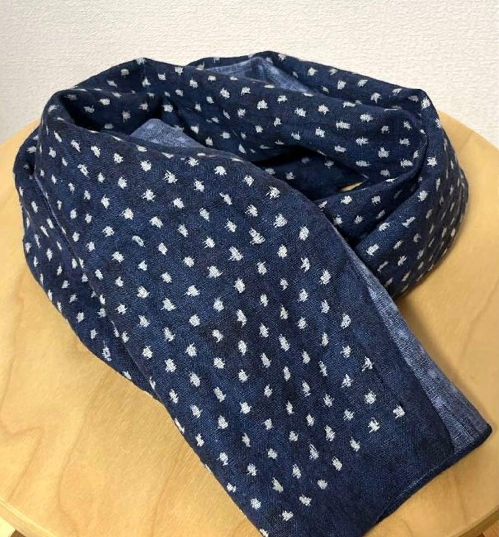 RRL ダブルアールエル　ストール　リネン　イタリア製　ラルフローレン