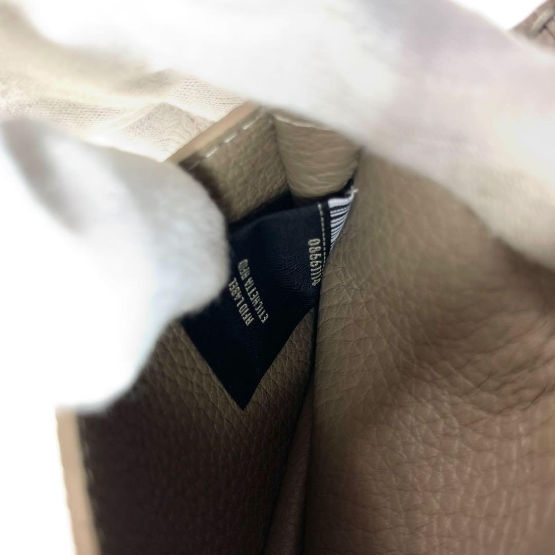 極美品 FENDI 名刺入れ カードケース グレージュ a668