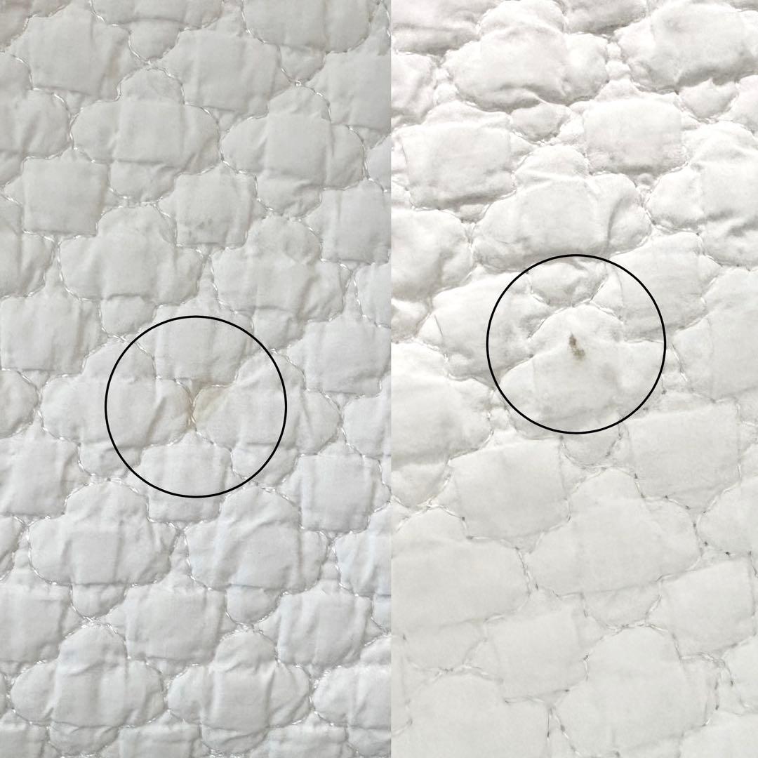 美品 防水パッド付き ベビーベッド hzdmj 添い寝ベッド　ミニ グレー