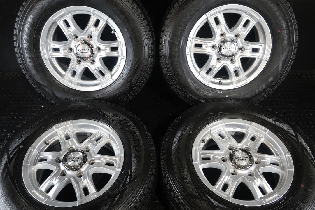 極上9分山 国産スタッドレス 195/80R15 LT NV350 キャラバン