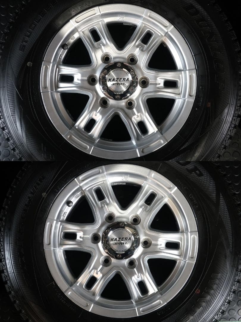 極上9分山 国産スタッドレス 195/80R15 LT NV350 キャラバン