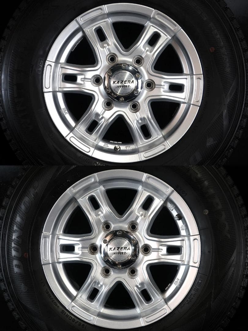 極上9分山 国産スタッドレス 195/80R15 LT NV350 キャラバン