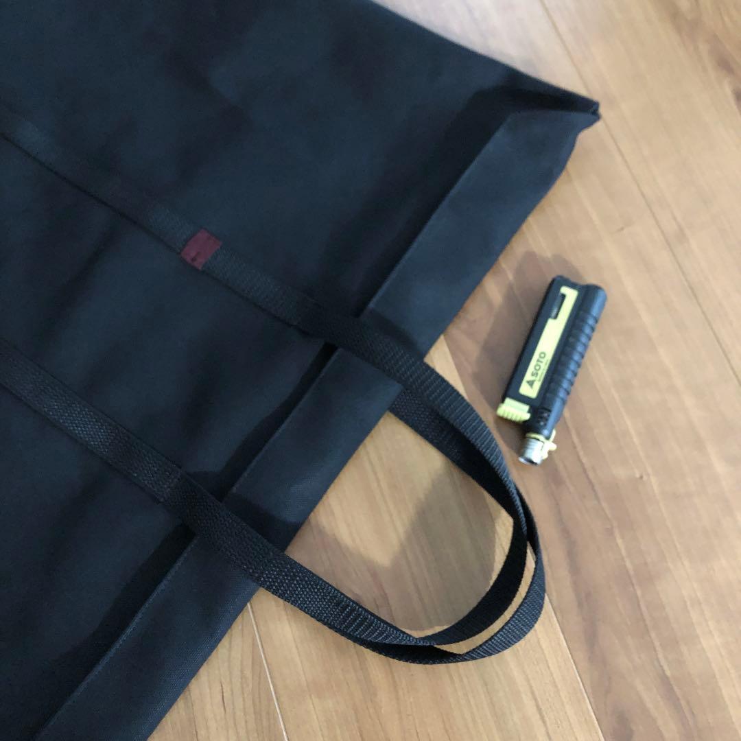 こう様オーダーhxo Roundテーブル用バッグブラック8号帆布生地他1点