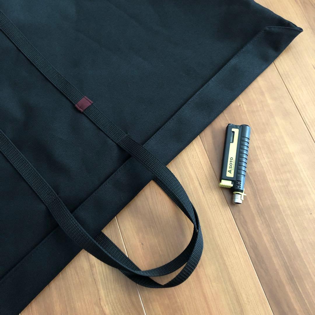 こう様オーダーhxo Roundテーブル用バッグブラック8号帆布生地他1点