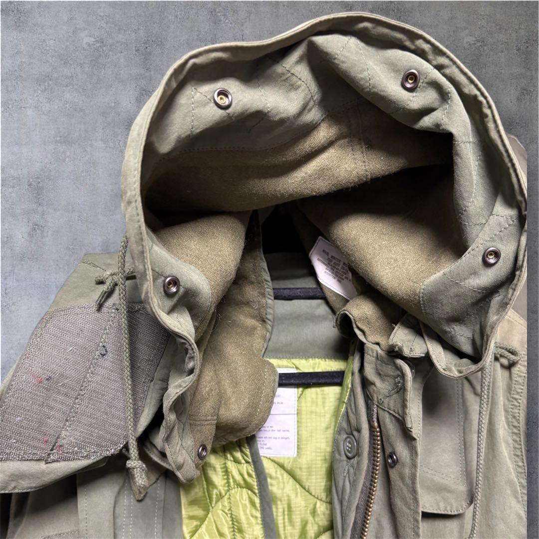 ✨美品✨ HOUSTON m65 米軍 ナイトカモパーカー XXS フルセット