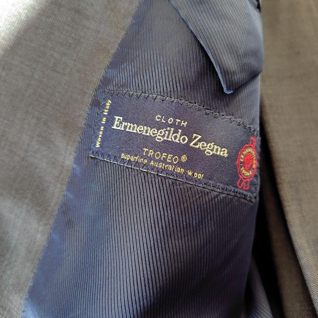 ゼニア トゥモローランド ブルーグレースーツ サイズ46