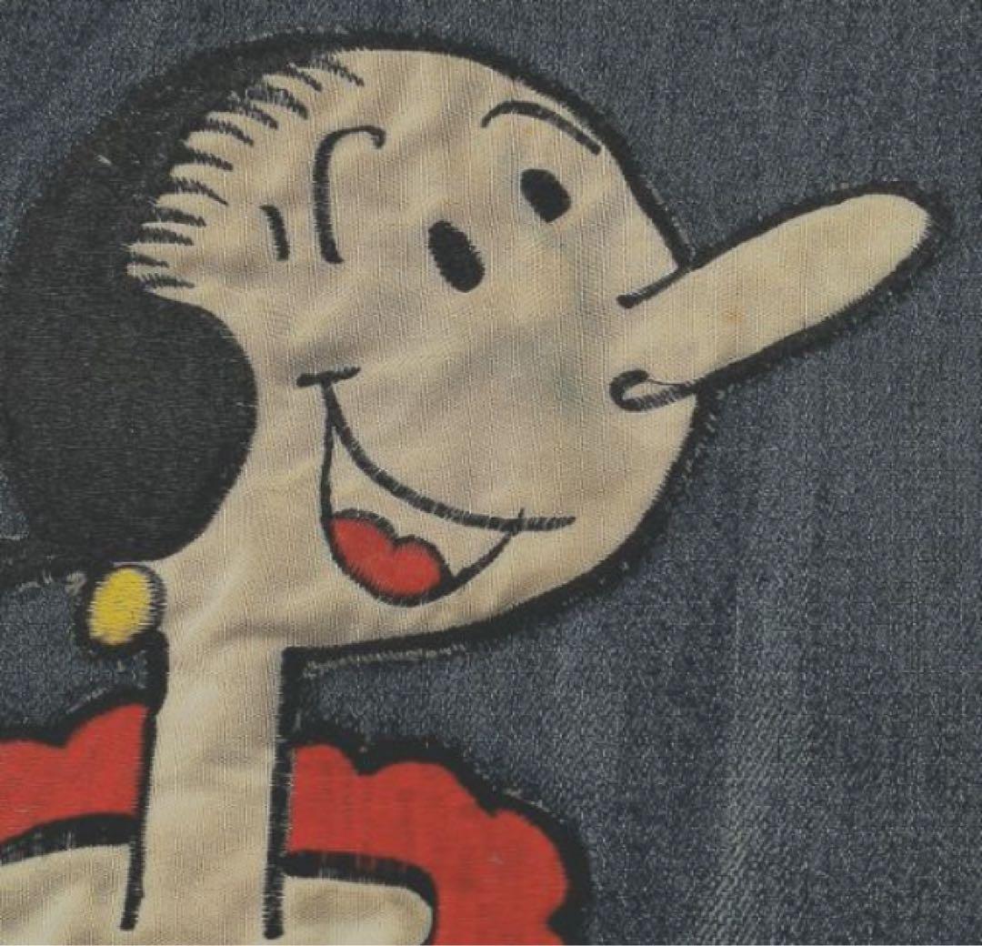 ポパイ　（オリーブ&ブルータス）デニムジャケット　80年代ヴィンテージ