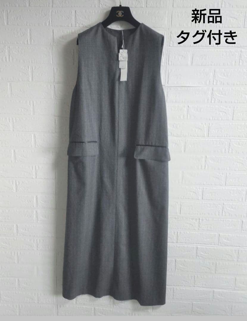 専用✨新品✨GALERIE VIE　ライトフラノストレッチクルーネックワンピース