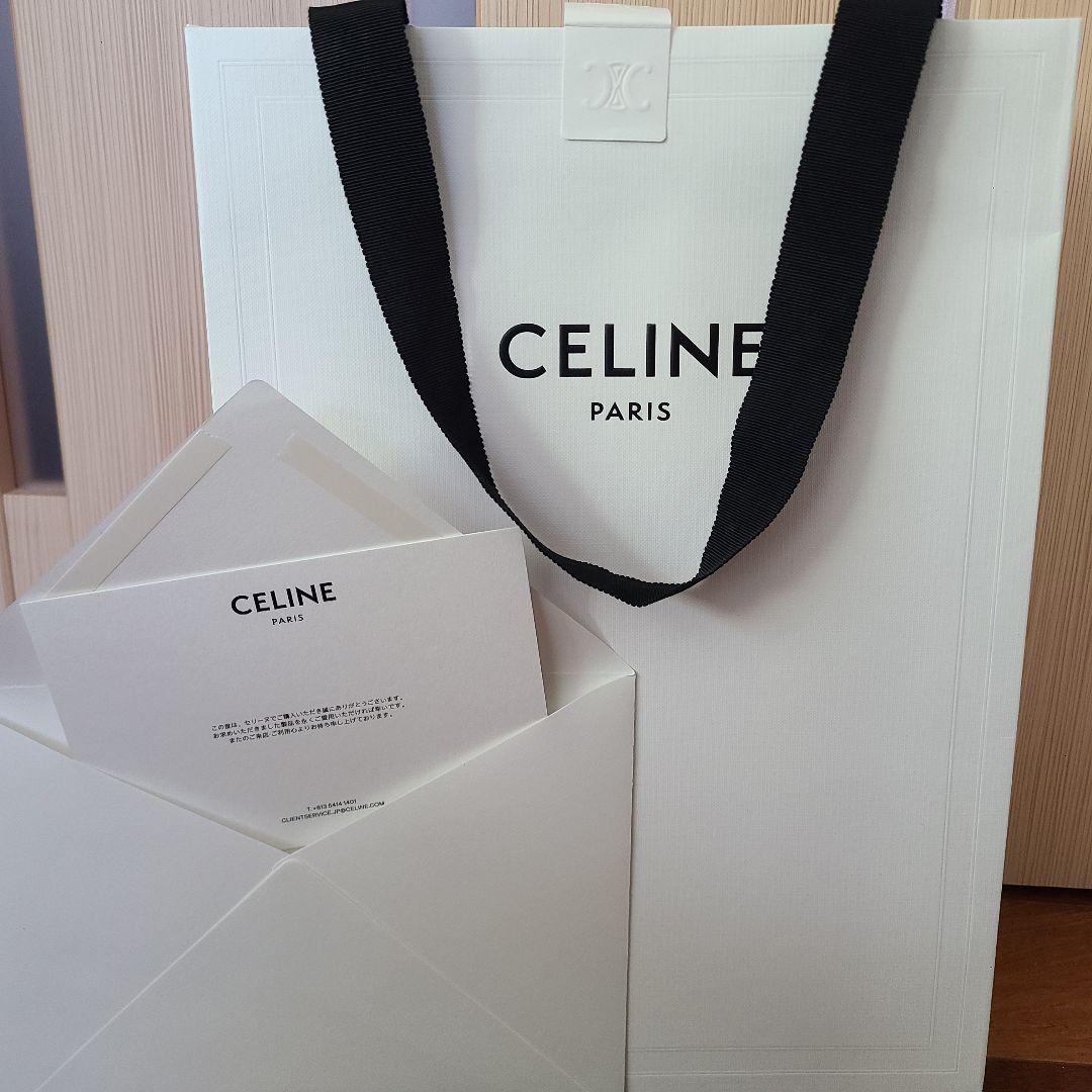 CELINE 黒 ニット帽