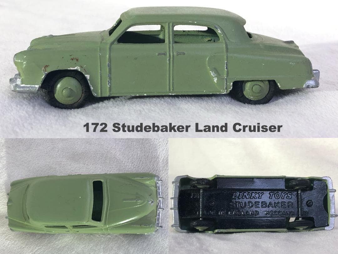 「Picolo」英国製 DINKY 大判・1930~1950年・4台セット