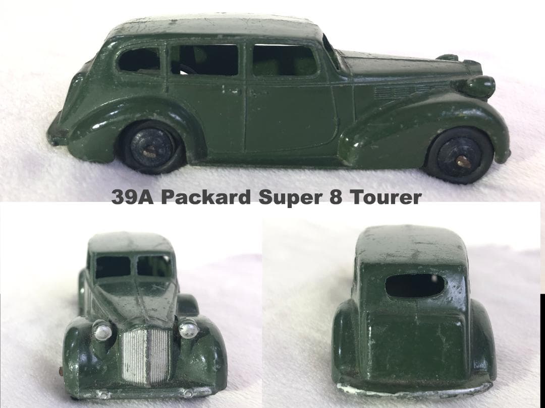 「Picolo」英国製 DINKY 大判・1930~1950年・4台セット