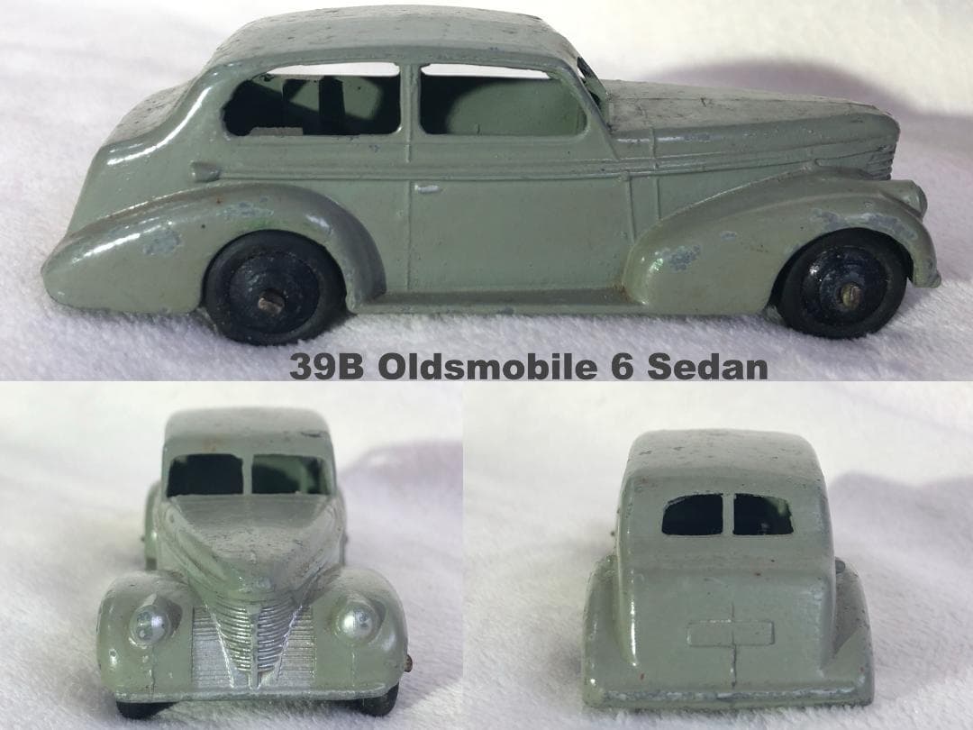 「Picolo」英国製 DINKY 大判・1930~1950年・4台セット