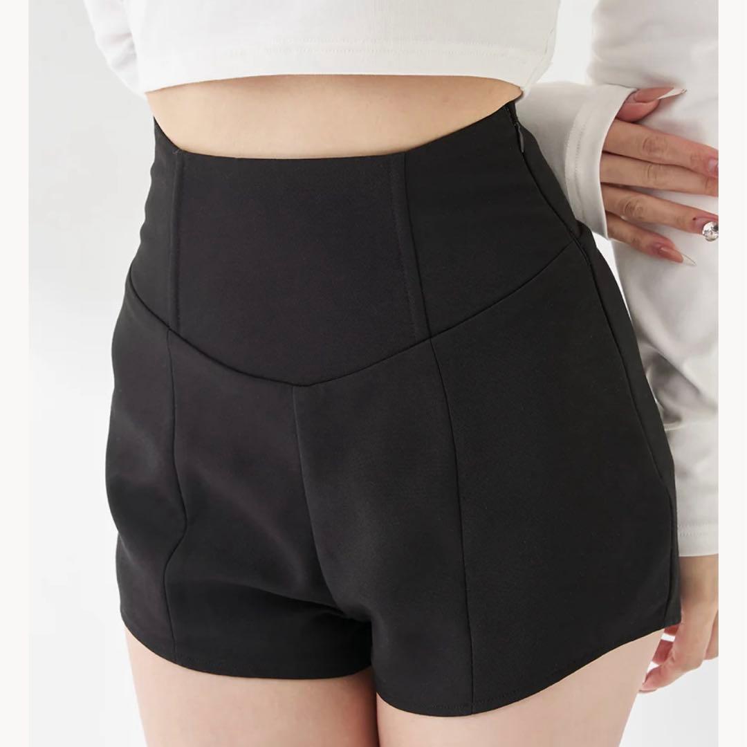 【新品】Darich 美シルエットショートパンツ FREE / BLK