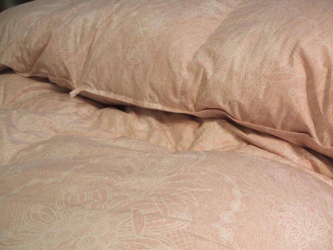 （ダブル）新品＊四つ星エクセル＊フランス産１，７キロ増量＊二層式羽毛布団