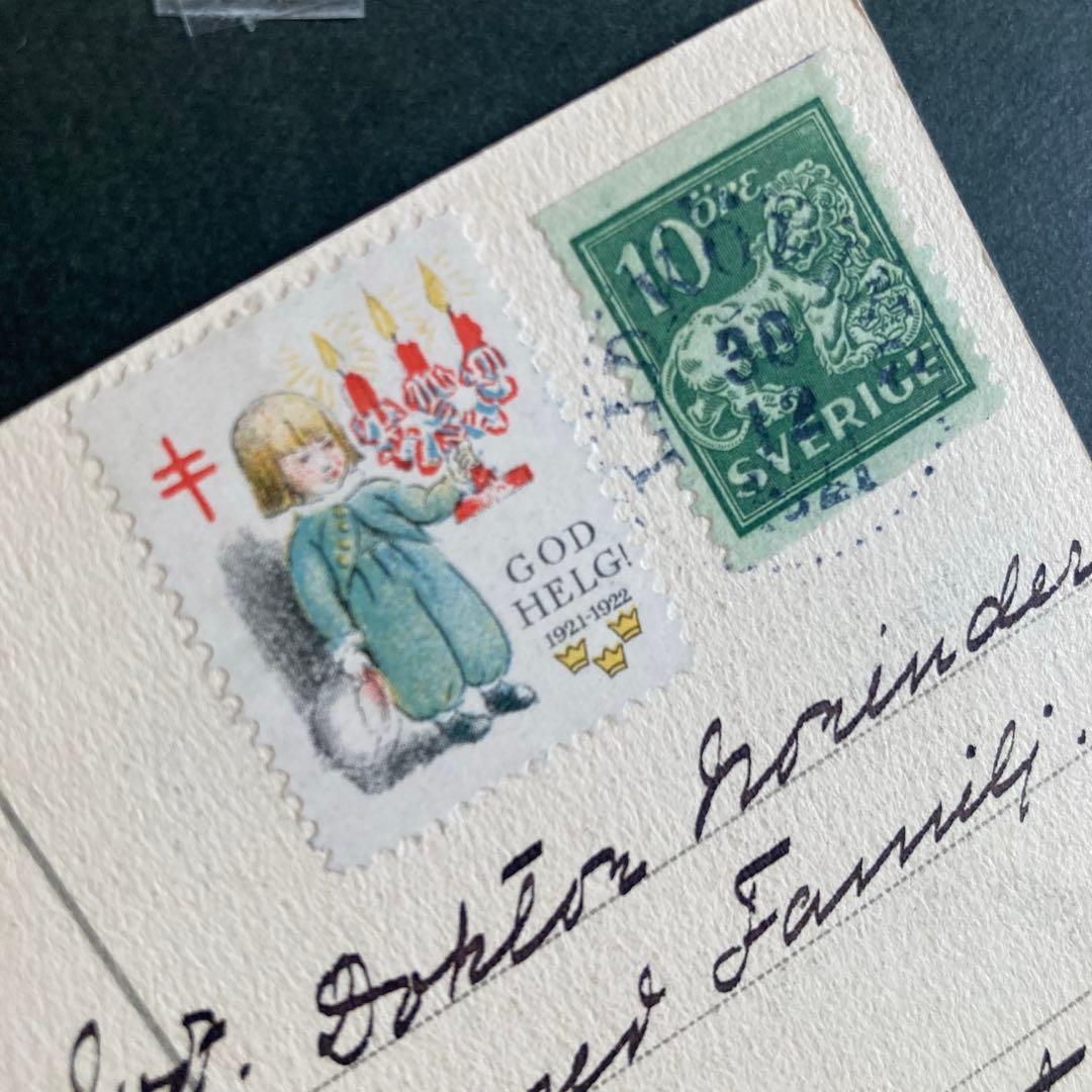 アンティークフレームI★1931年超希少なNERMANアンティークカード入り