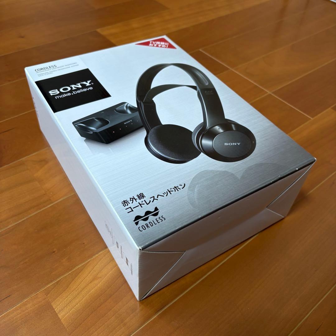 新品未使用 SONY MDR-IF245RKコードレスステレオヘッドホンシステム