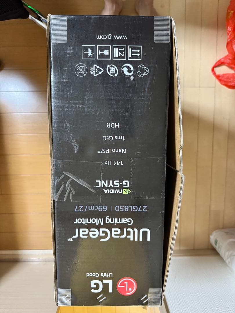 美品傷汚れなしLG ゲーミングモニター 27GL850-B 27インチ