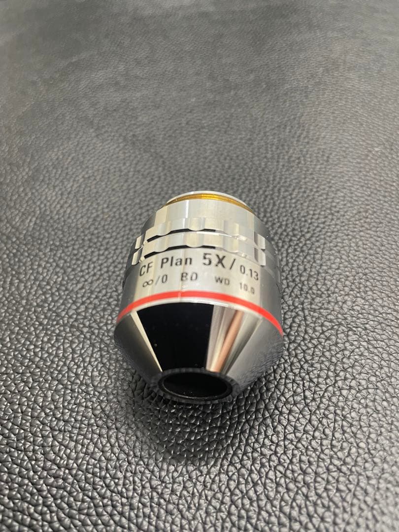 5）Nikon 金属顕微鏡用対物レンズCFPlan 5X BD