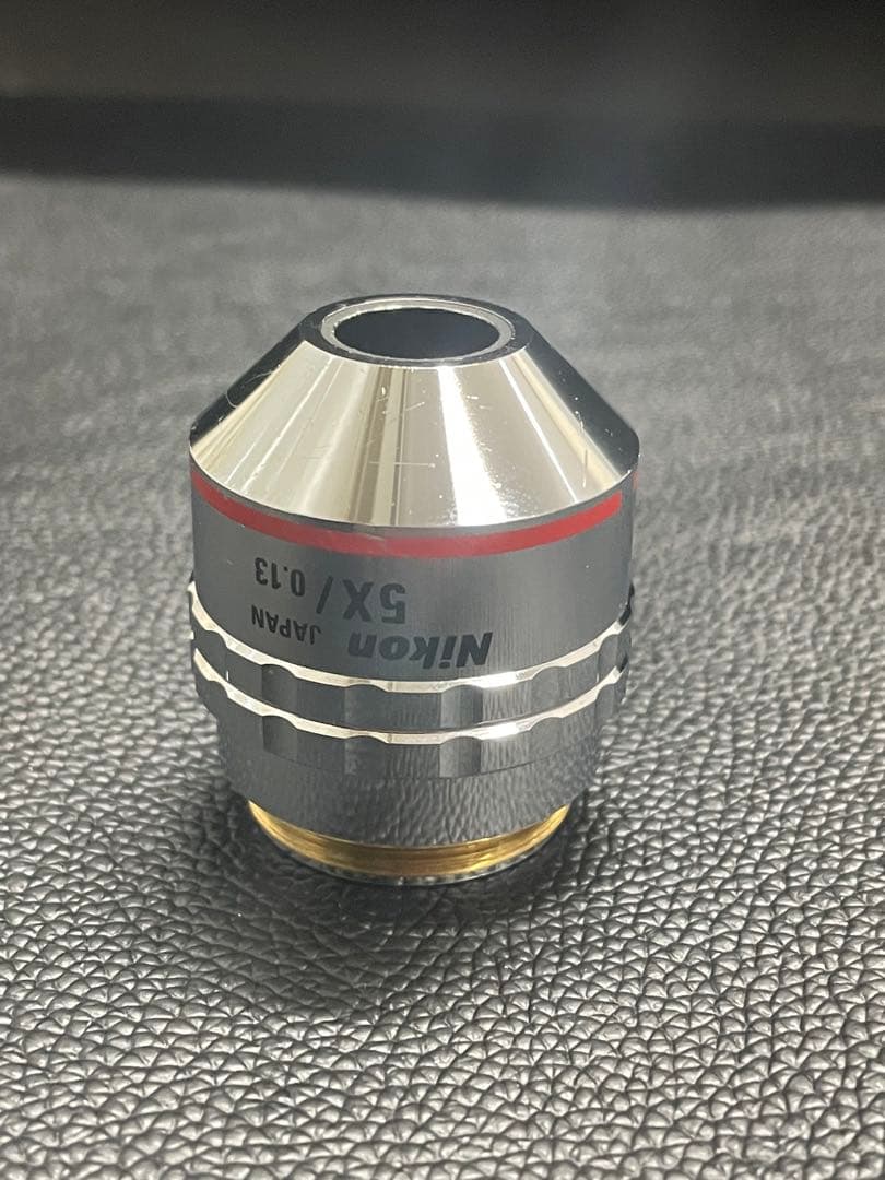 5）Nikon 金属顕微鏡用対物レンズCFPlan 5X BD