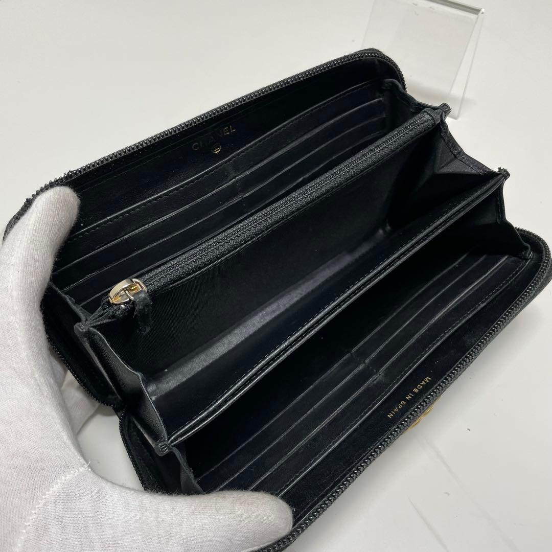 a*☆様 CHANEL ボーイシャネル 長財布 ゴールド金具