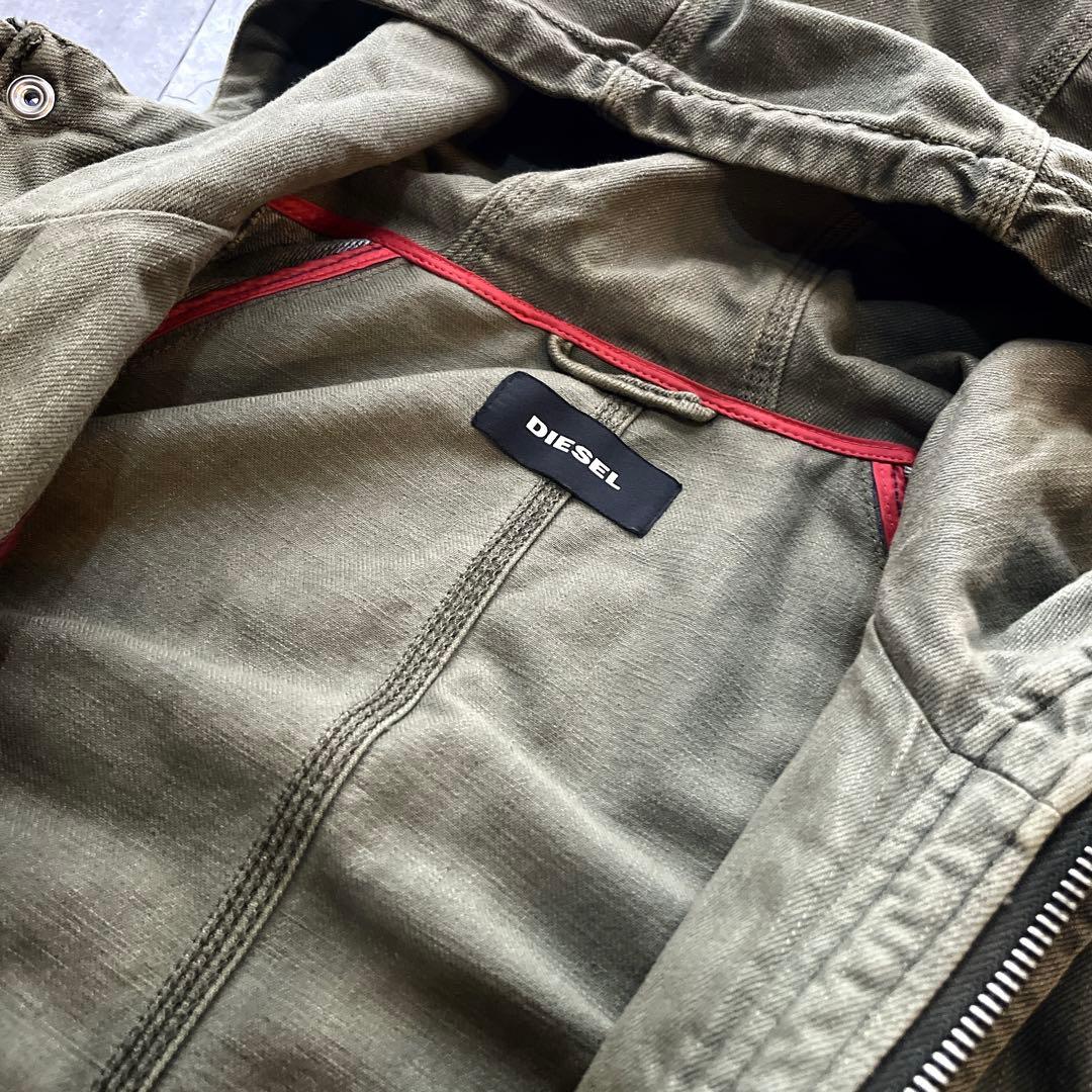 DIESELdenim Mods Coat GrungeJacket けんさん様