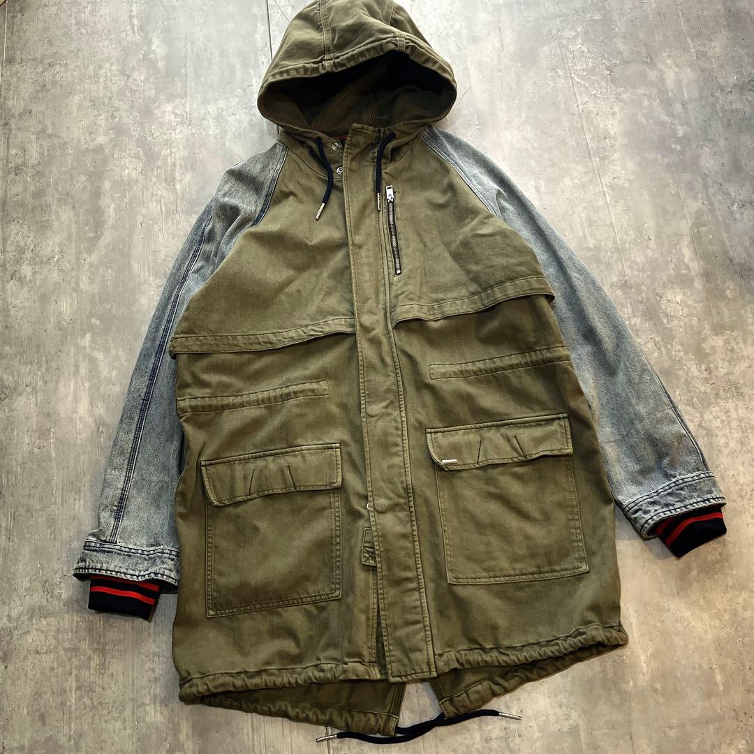 DIESELdenim Mods Coat GrungeJacket けんさん様