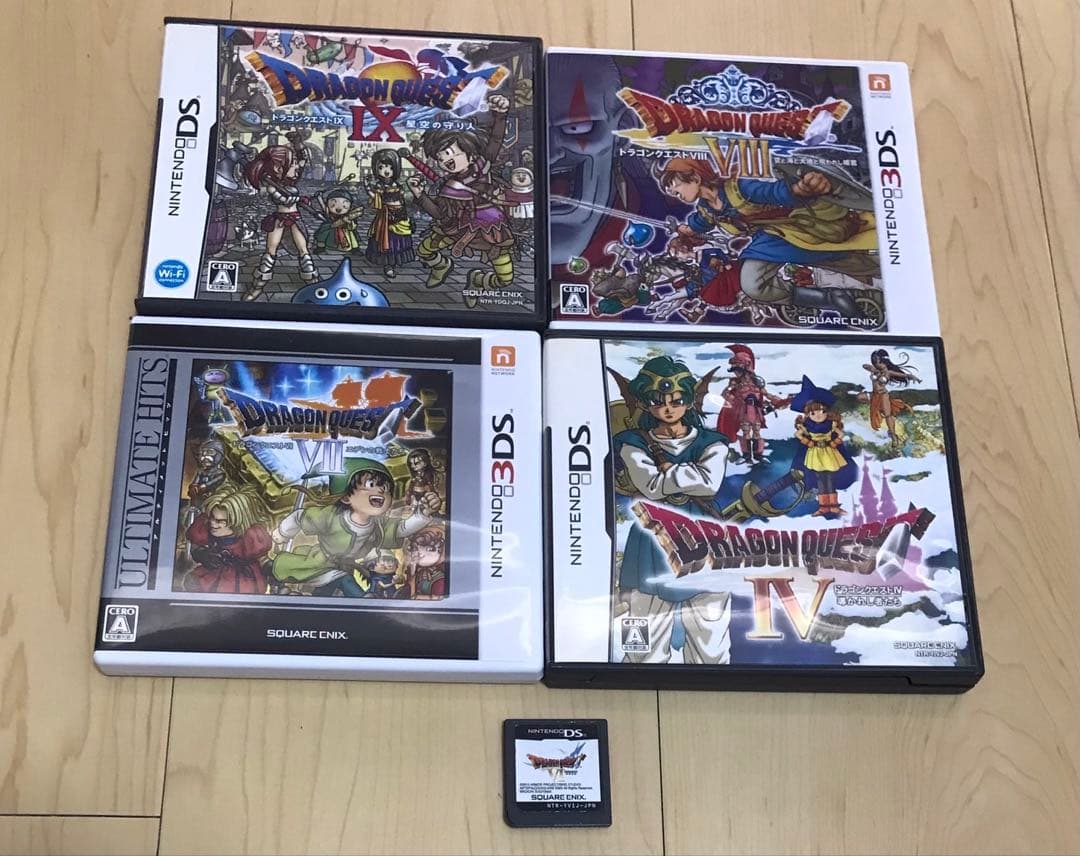 ドラクエ4•6•7•8•9 DS/3DS まとめ売り