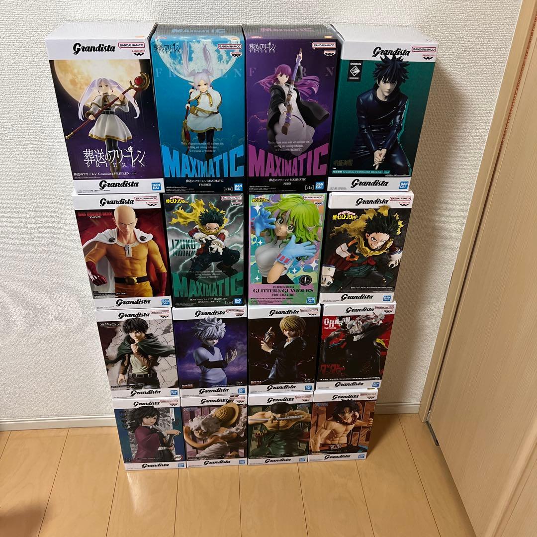 ジャンプ　系　プライズフィギュア　16体　まとめ売り