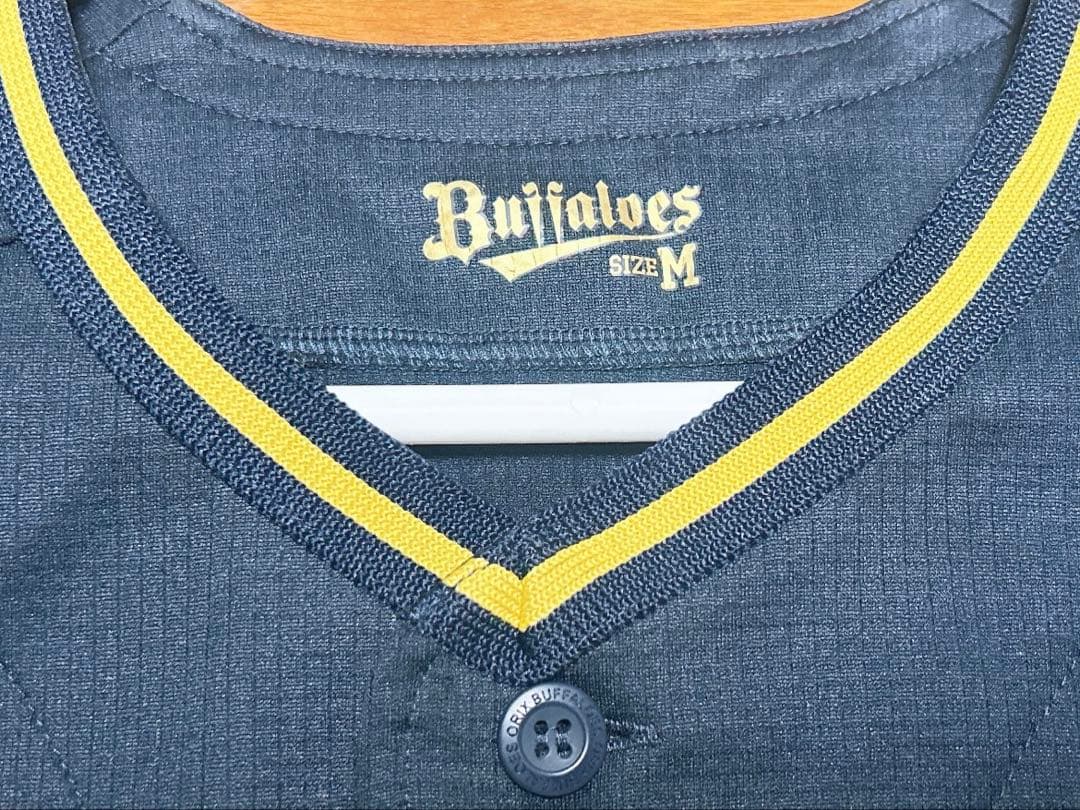 即購入可　オリックスバファローズ　廣岡大志選手 ビジターユニフォーム Mサイズ