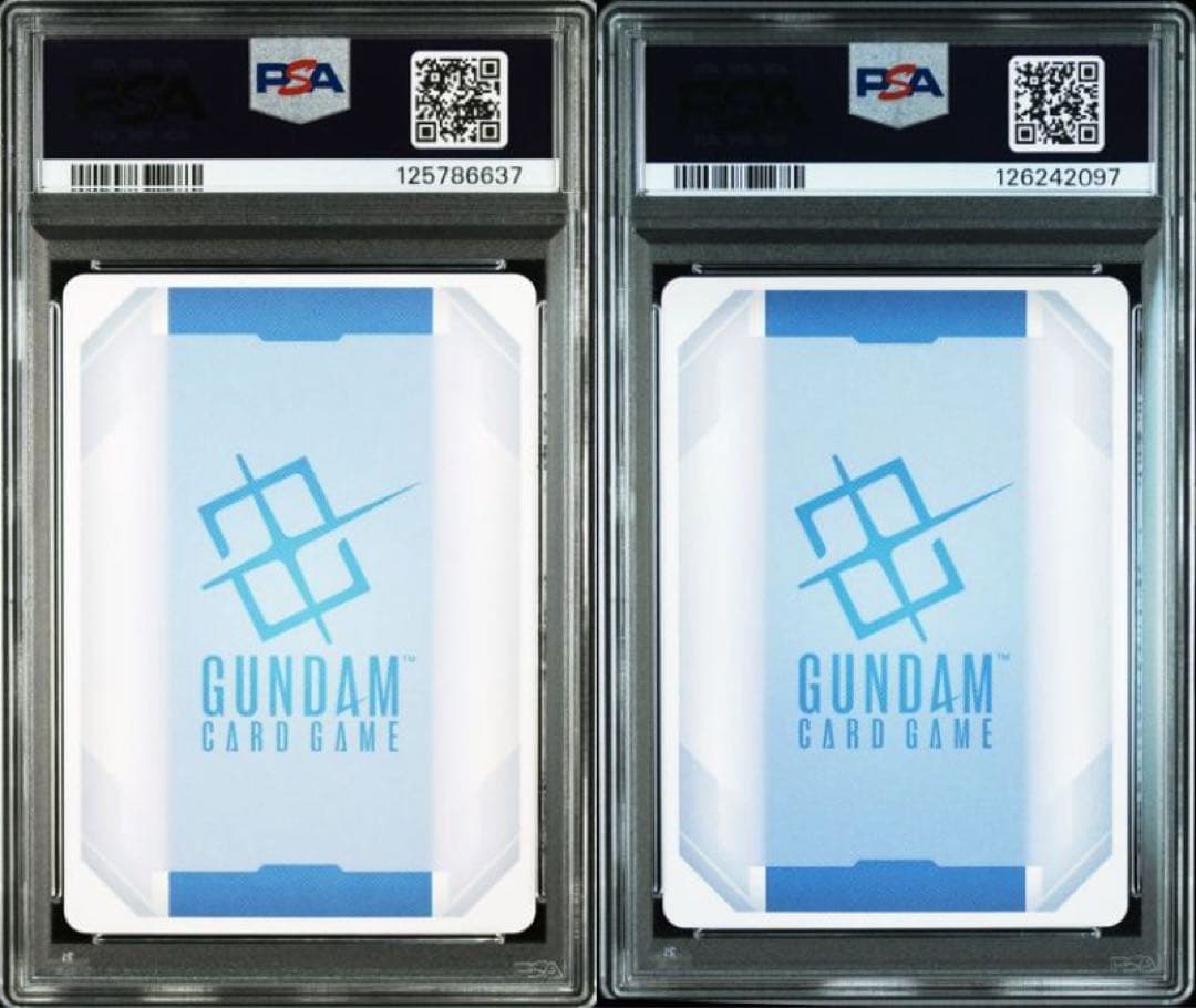 ガンダムカードゲーム　ザクⅡ シャア・アズナブル　β　パラレル　PSA10