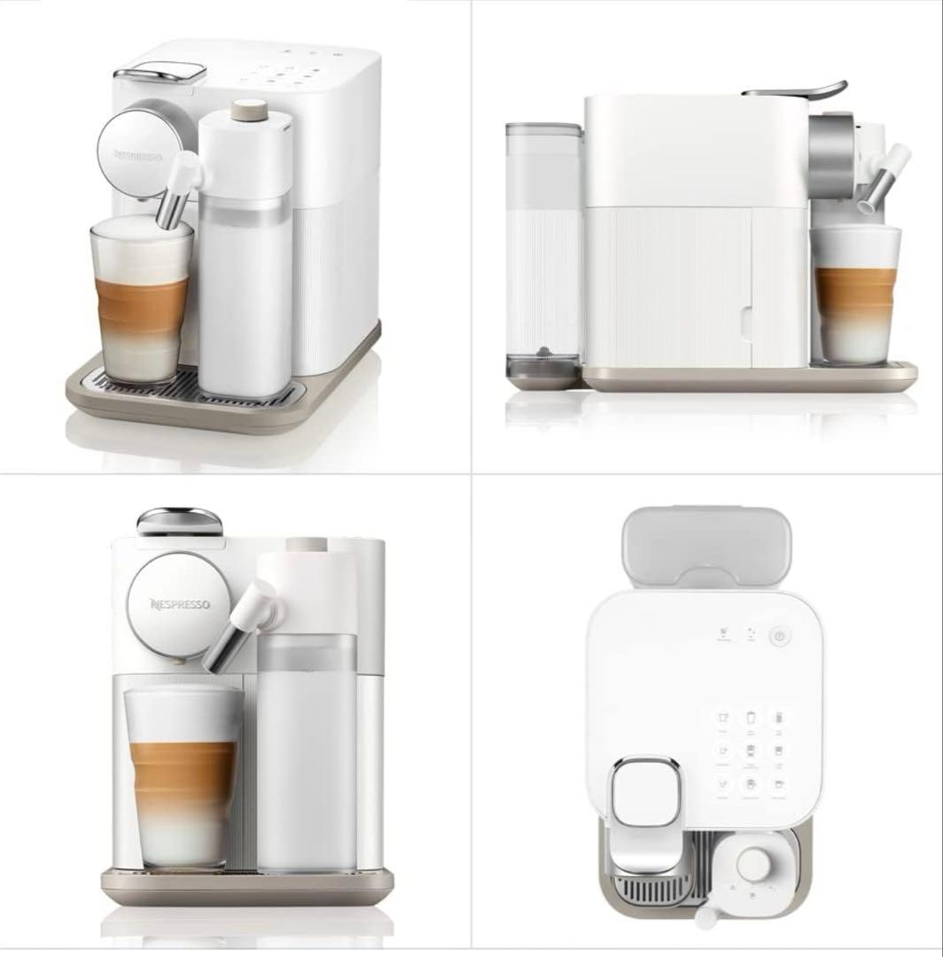 2024年購入 ネスプレッソ カプセル式コーヒーマシン ホワイト カプセル付き