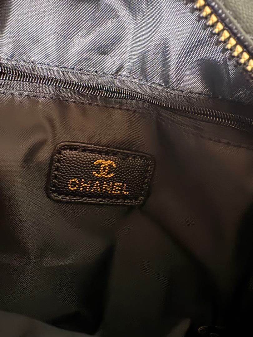 CHANELシャネル ノベルティ ブラック リュック バッグ 未使用