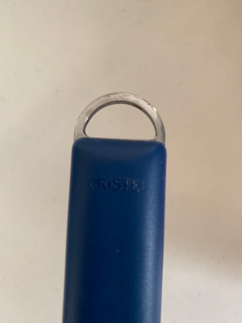 クリステル CRISTEL グラフィット 浅型鍋 両手鍋 青いハンドル