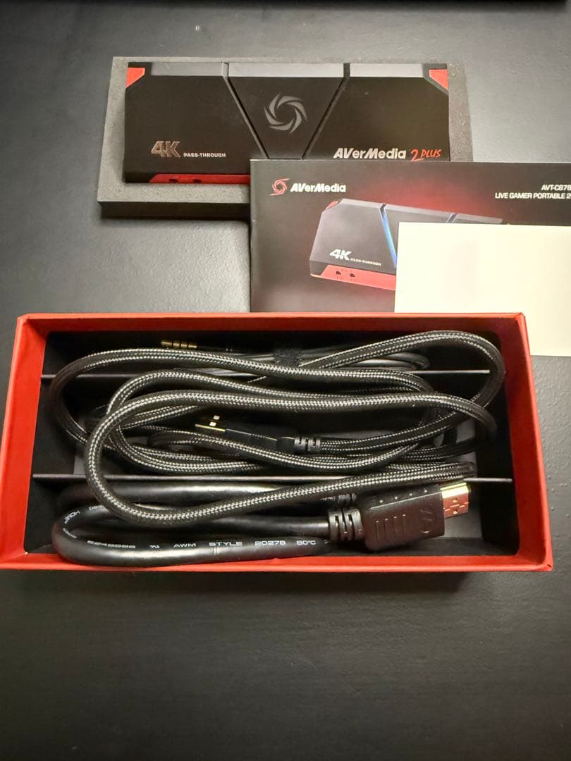 ビデオキャプチャー・キャプチャーボード AVerMedia Live Gamer Portable 2 PLUS