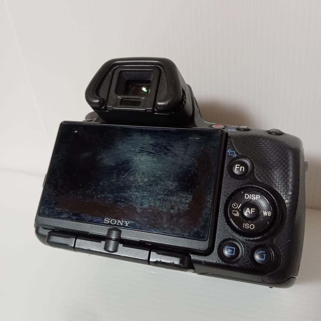 通電確認 SONY α55 SLT-A55V ソニー デジタル一眼レフ カメラ