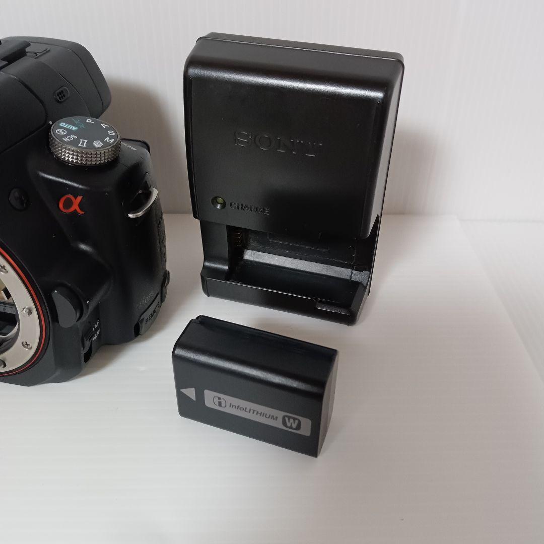 通電確認 SONY α55 SLT-A55V ソニー デジタル一眼レフ カメラ