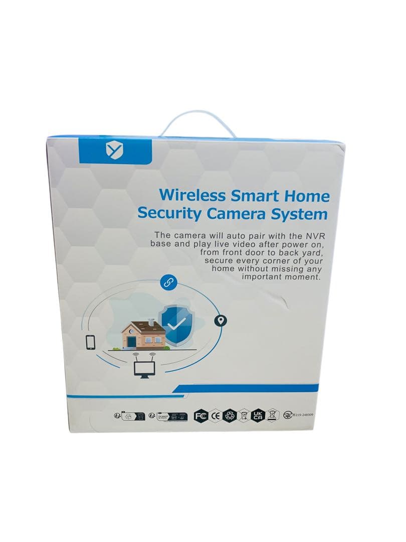 【開封・未使用】YESKAMOO 防犯カメラ ワイヤレス 屋外 4台セット #2