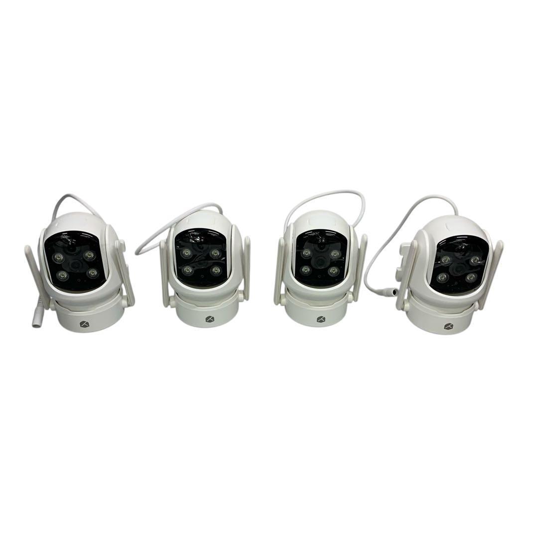 【開封・未使用】YESKAMOO 防犯カメラ ワイヤレス 屋外 4台セット #2