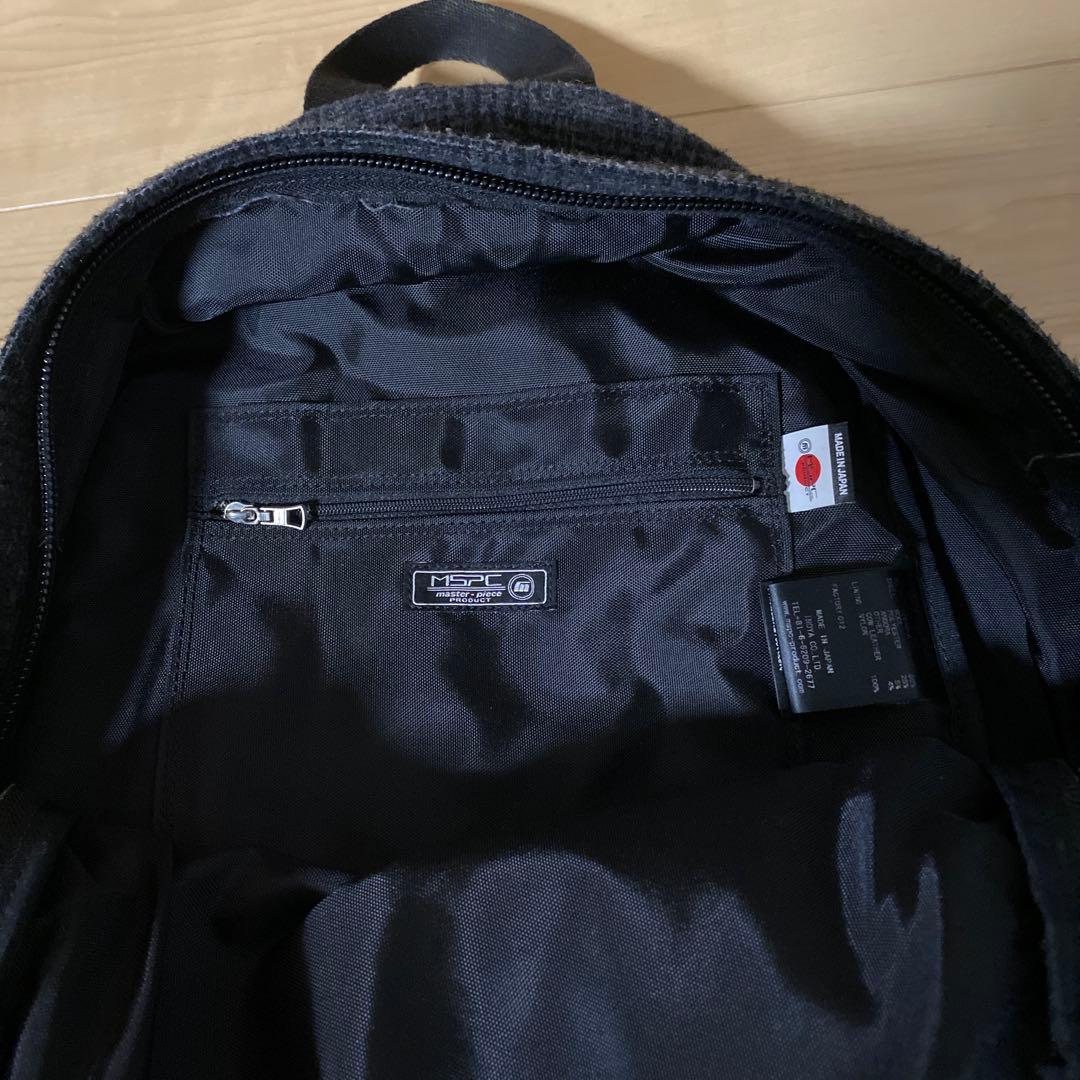 マスターピースリュック/グレーチェック